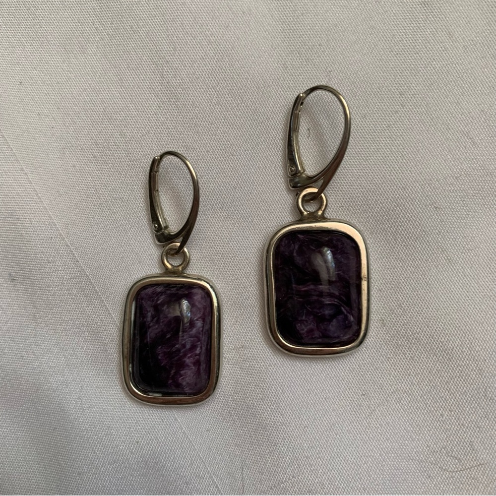 Chariote Drop Earrings - Picture 2 of 7